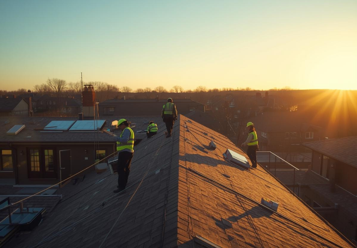Apartment Roof Repair in Kalamazoo MI